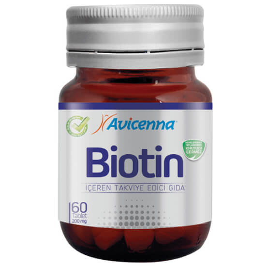 Avicenna Biotin Supplement for Hair & Nails 60 Tablets