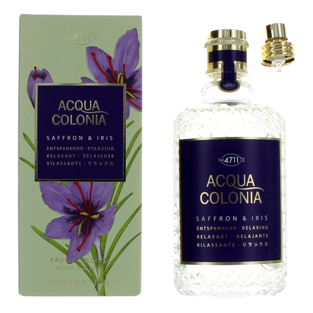 Acqua Colonia Saffron & Iris, 5.7oz Eau De Cologne Spray women