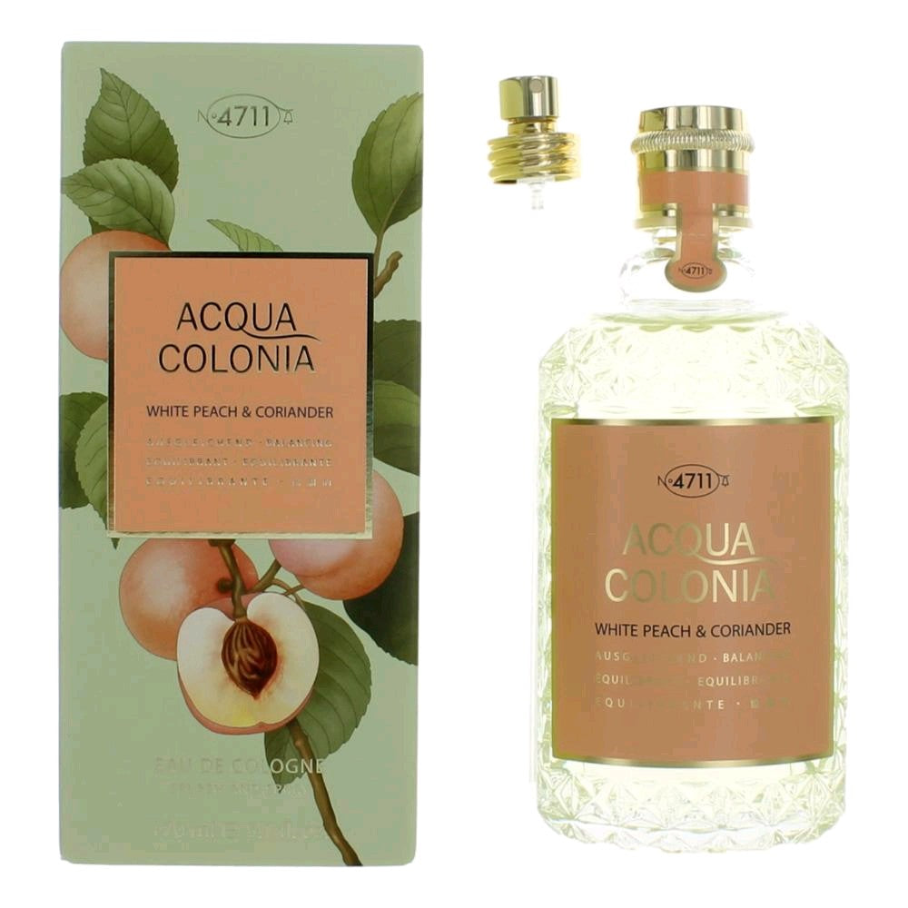 Acqua Colonia White Peach & Corriander, 5.7oz Eau De Cologne Spray women