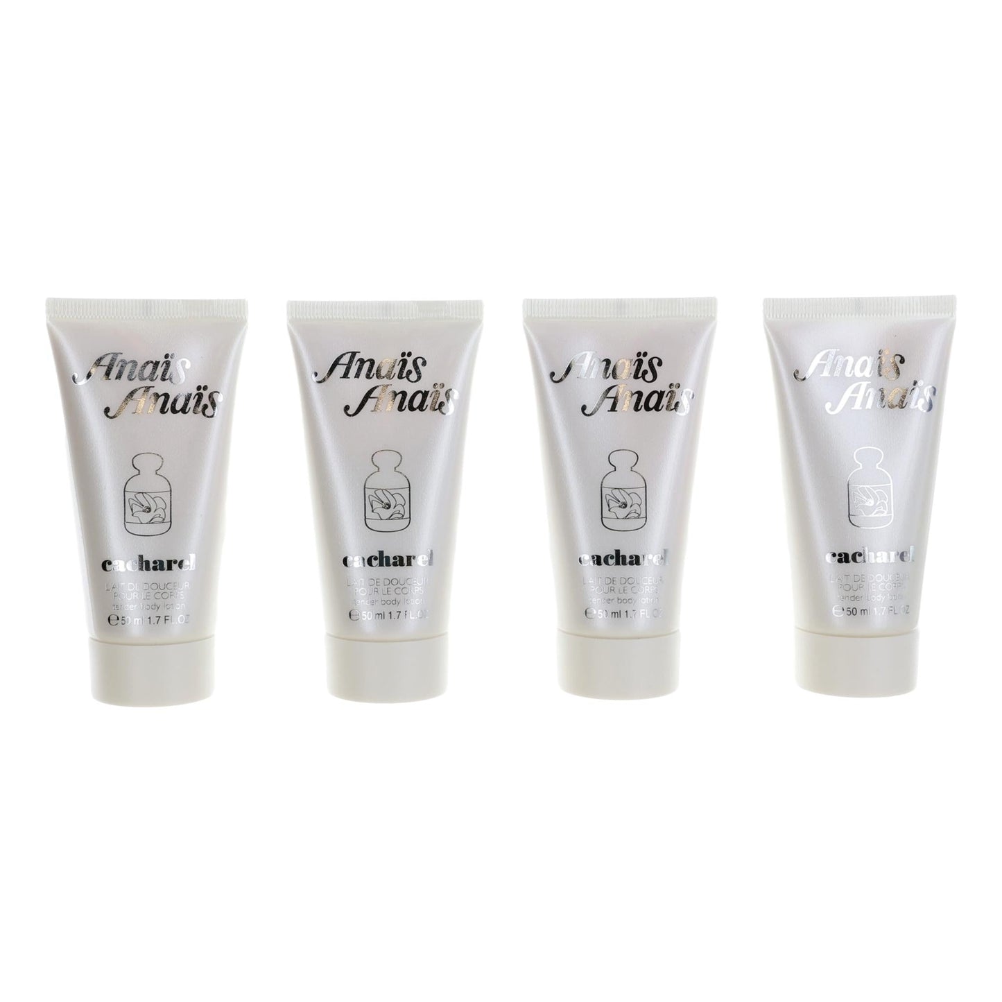 Anais Anais, 4 Pack 1.7oz Body Lotions ( 6.8oz total ) women