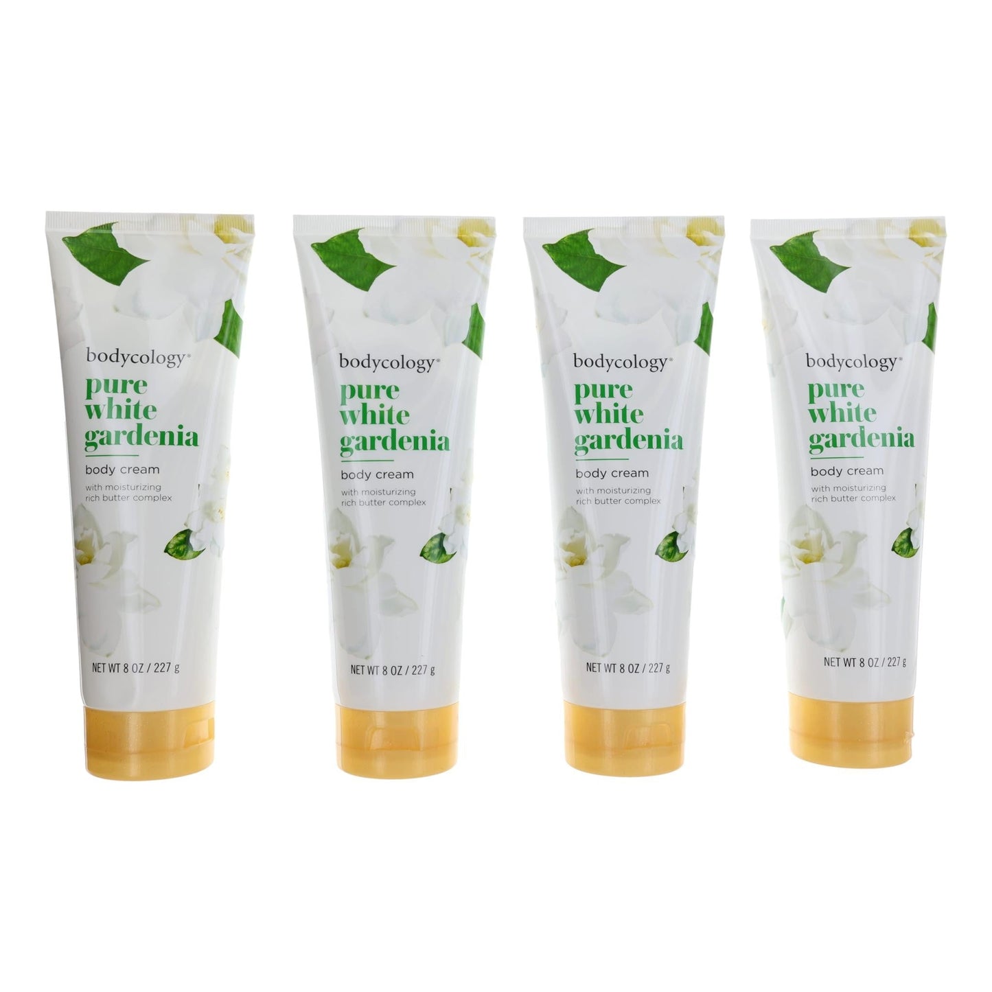 Pure White Gardenia, 4 Pack 8oz Moisturizing Body Cream women