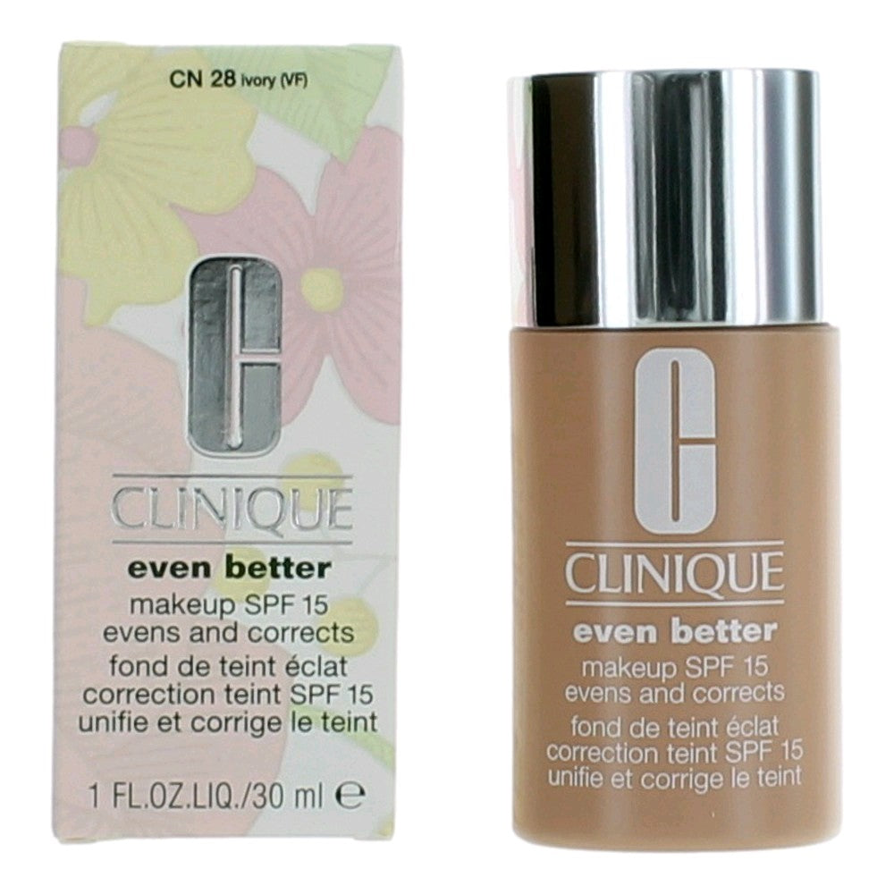 Clinique, 1 oz Even Better Makeup SPF- CN 28 Ivory