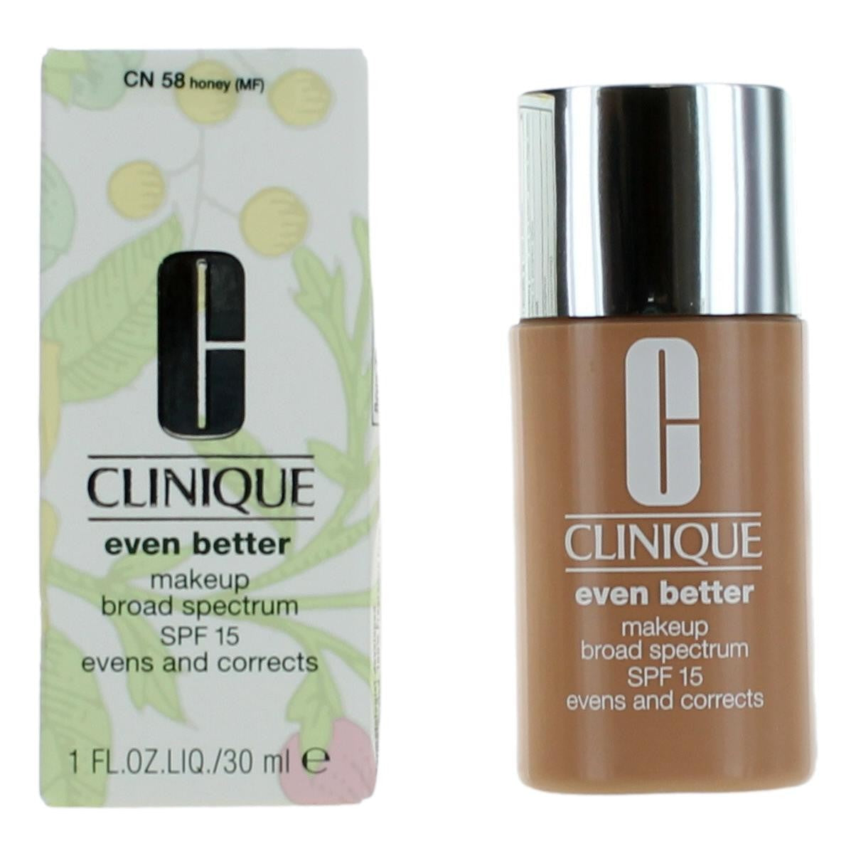 Clinique, 1 oz Even Better Makeup SPF- CN 58 Honey