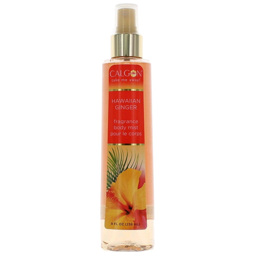 Calgon Hawaiian Ginger, 8 oz Fragrance Body Mist for Women