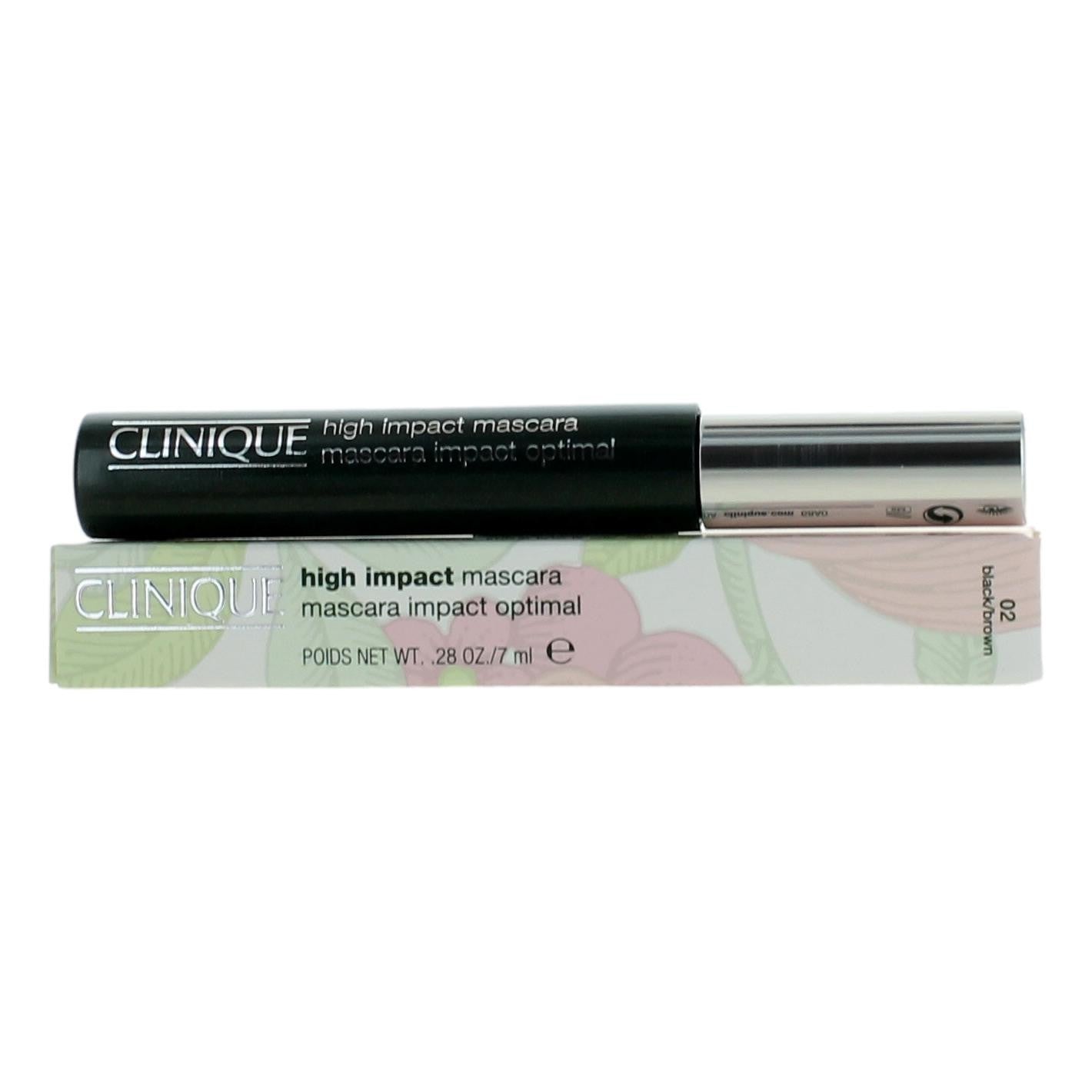 Clinique High Impact Mascara, .28 oz Mascara- 02 Black/Brown