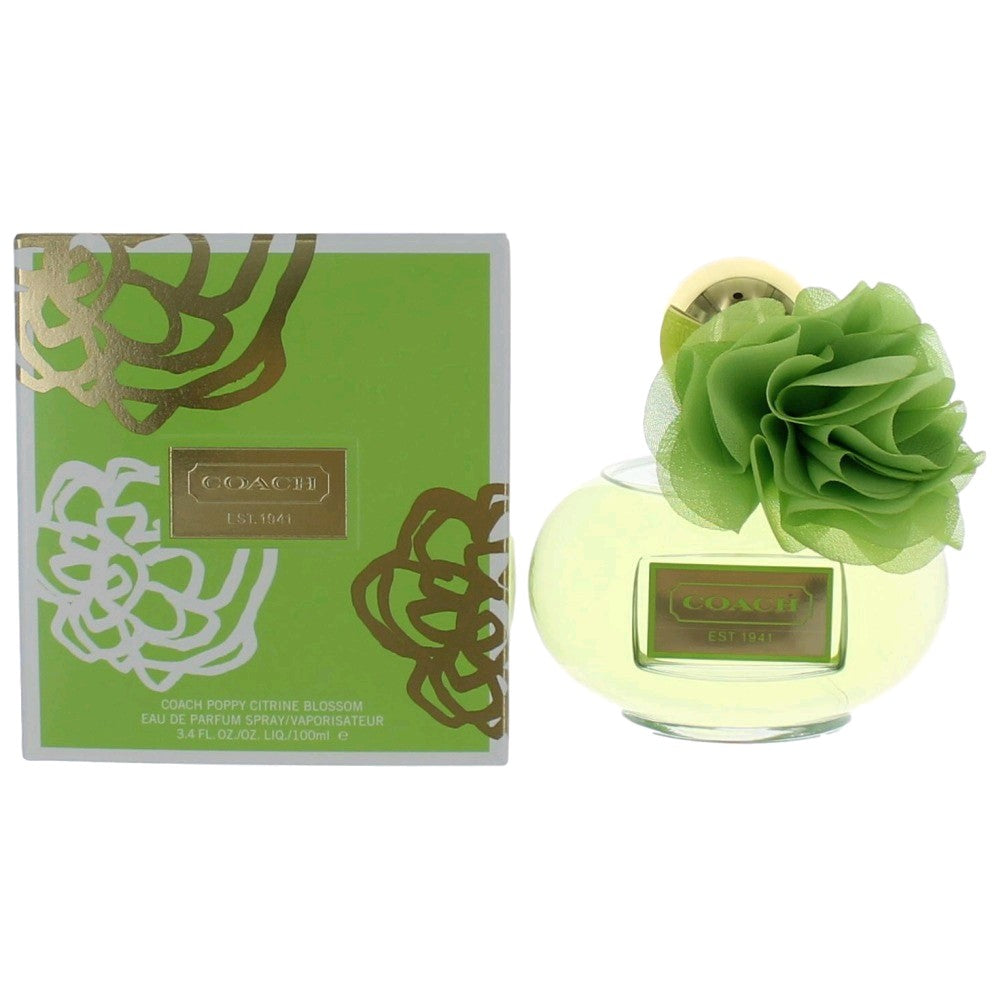 Coach Poppy Citrine Blossom, 3.4 oz EDP Spray for Women