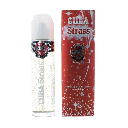 Cuba Jungle Zebra, 3.4 oz Glittering EDP Spray for Women