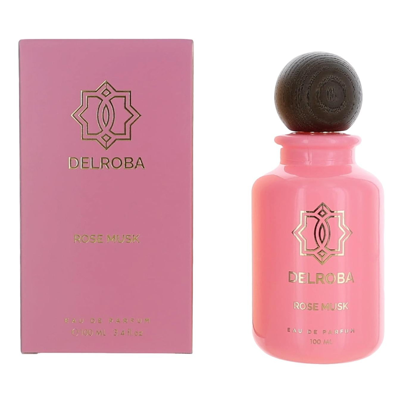 Delroba Rose Musk, 3.4 oz EDP Spray for Women