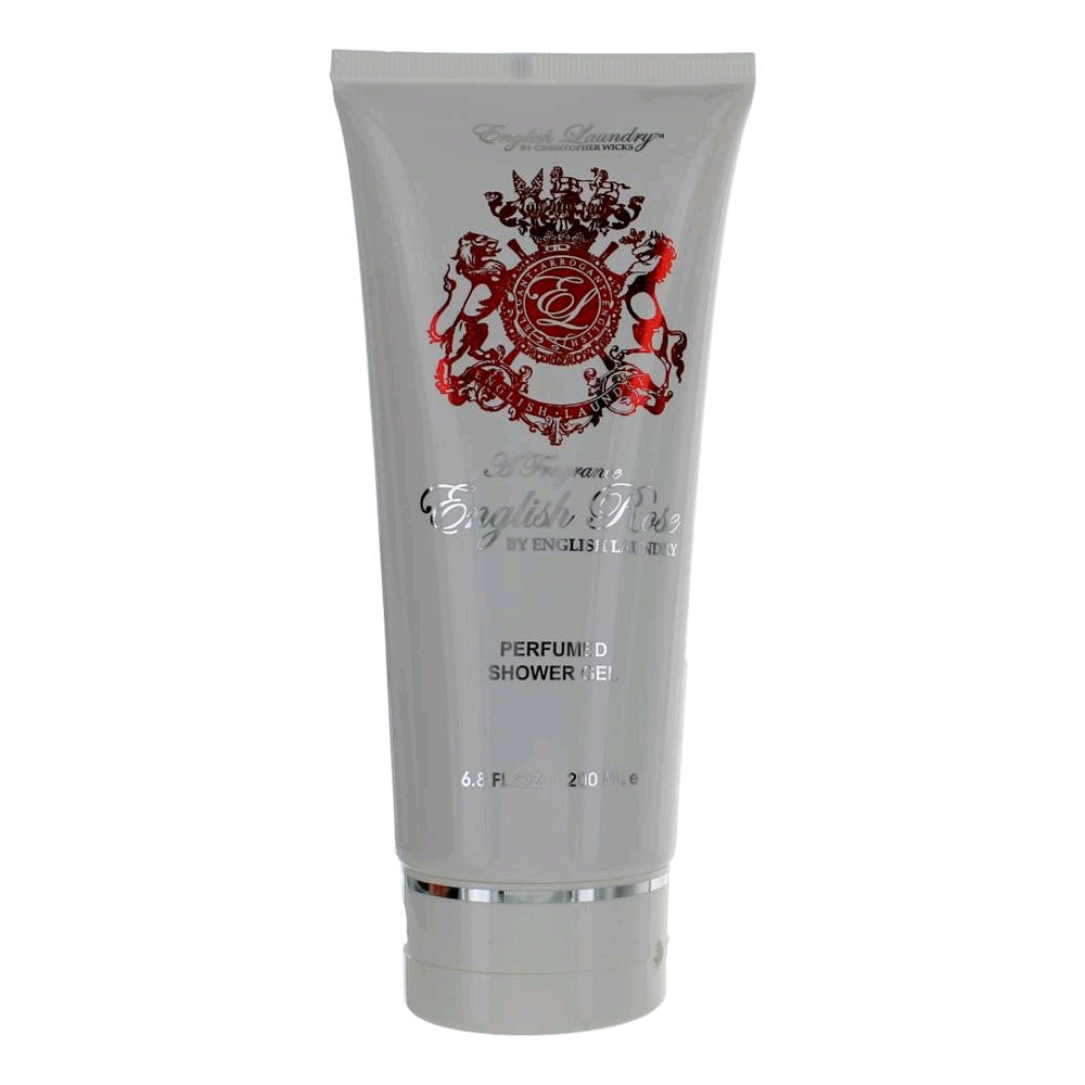 English Rose, 6.8 oz Perfumed Shower Gel for Women