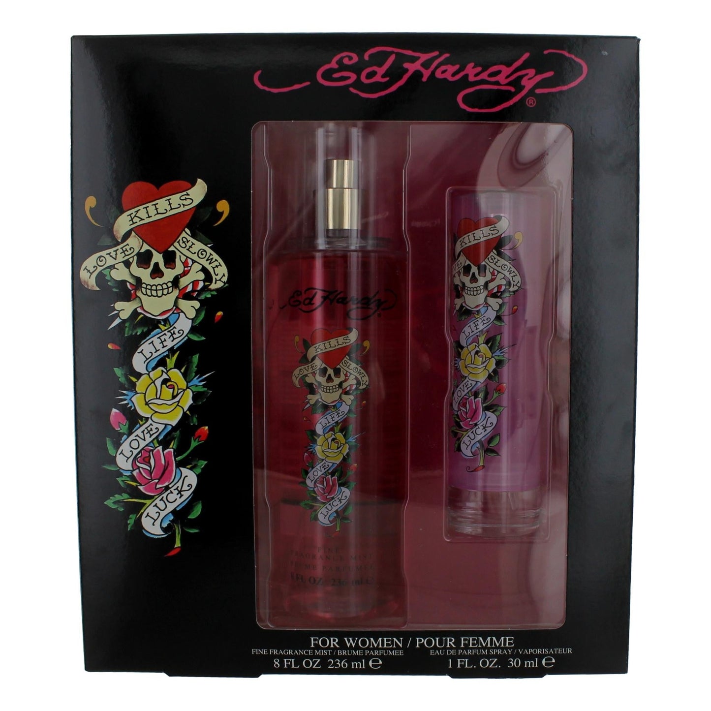 Ed Hardy, 2 Piece Gift Set for Women