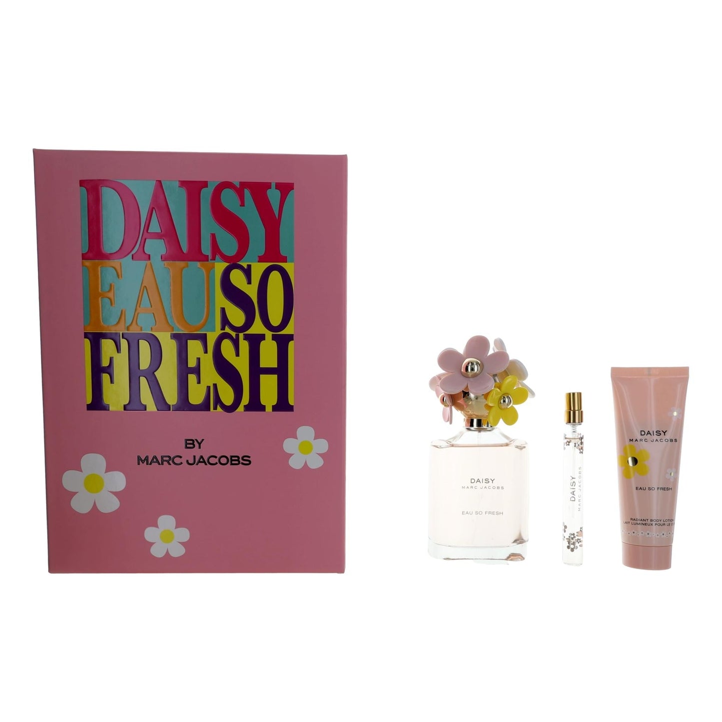 Daisy Eau So Fresh, 3 Piece Gift Set for Women