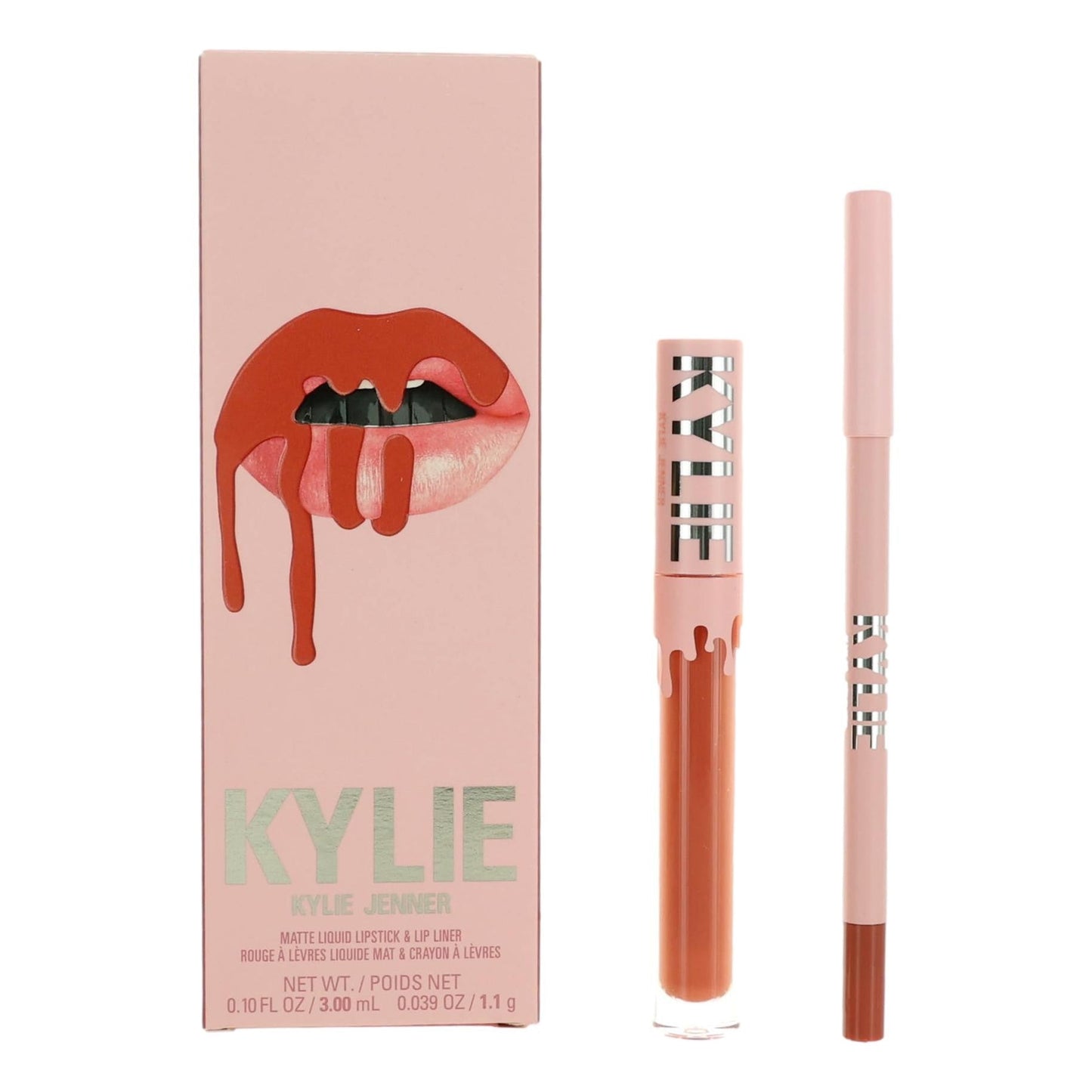 Kylie Matte Liquid Lipstick & Lip Liner- Snow Way Bae