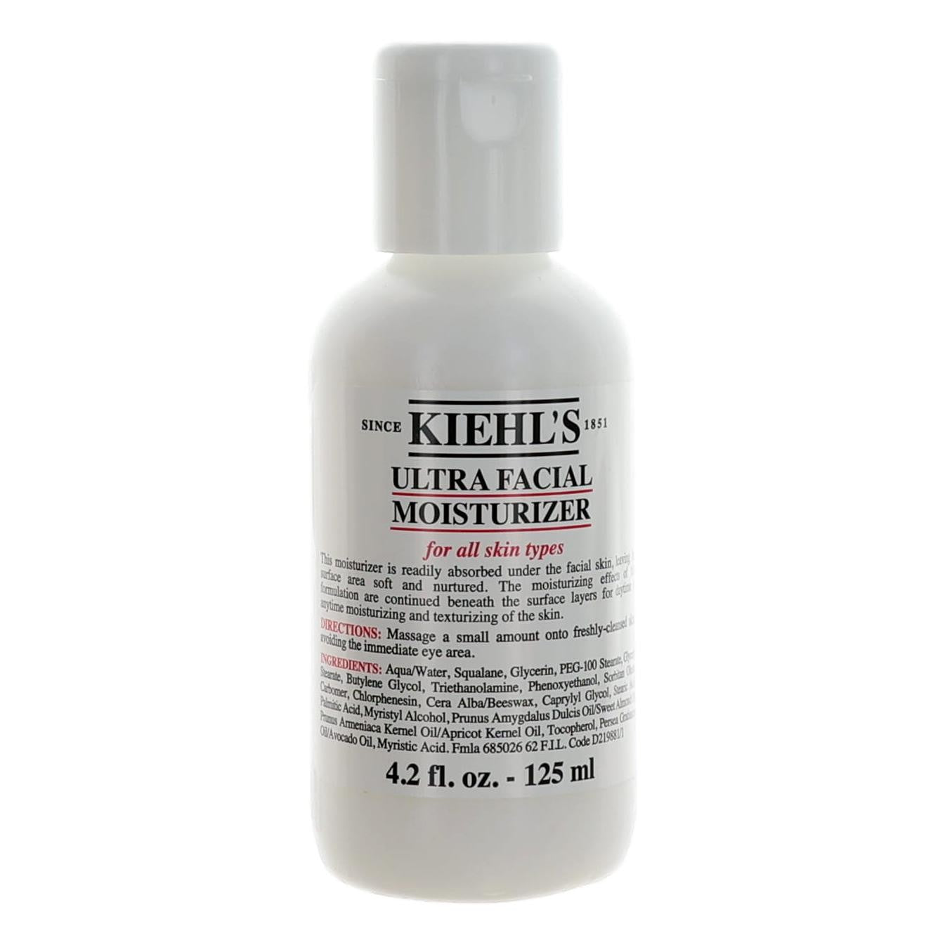 Kiehl's Ultra Facial Moisturizer, 4.2 oz Moisturizer