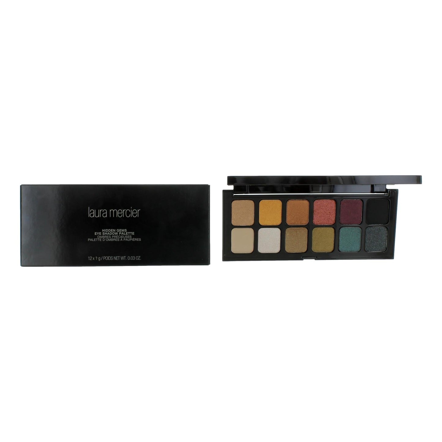 Laura Mercier Hidden Gems, 12 Color Eyeshadow Palette