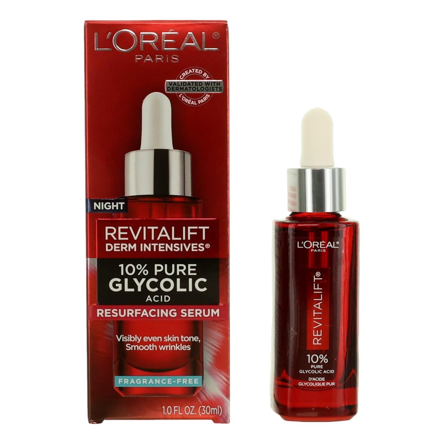 L'Oreal Revitalift Derm Intensives, 1oz Glycolic Acid Serum