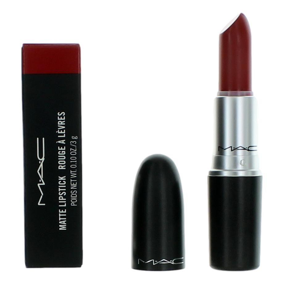 MAC Matte Lipstick, .10 oz Lipstick - 602 Chili
