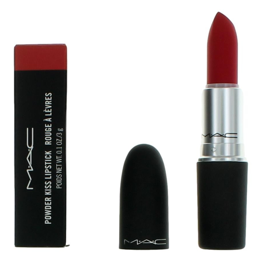 MAC Powder Kiss Lipstick, .1 oz Lipstick- 306 Shocking Revelation