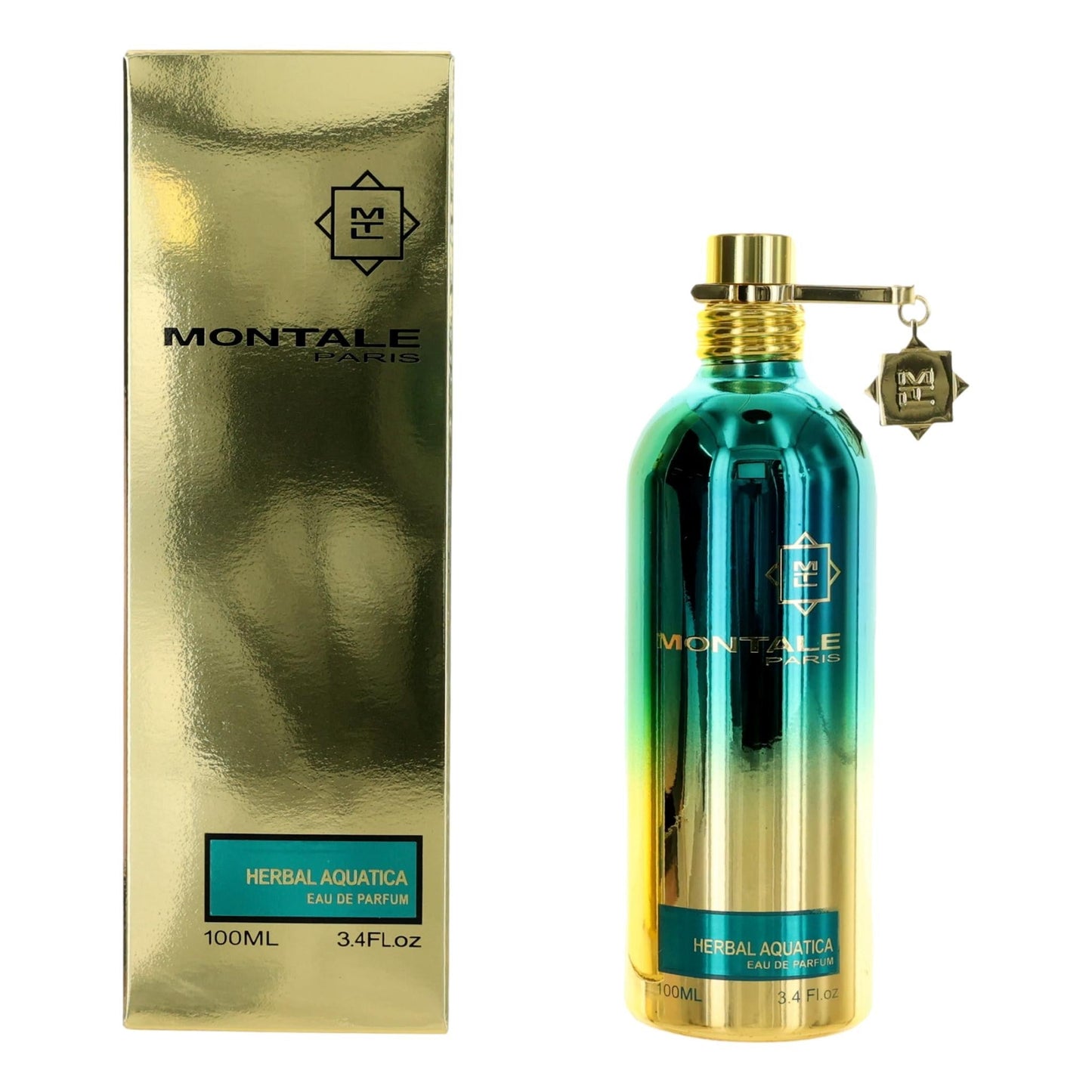 Montale Herbal Aquatica, 3.4 oz EDP Spray for Unisex