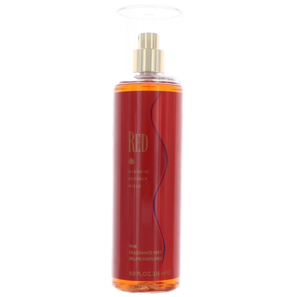 Red, 8 oz Fine Fragrance Mist for Women