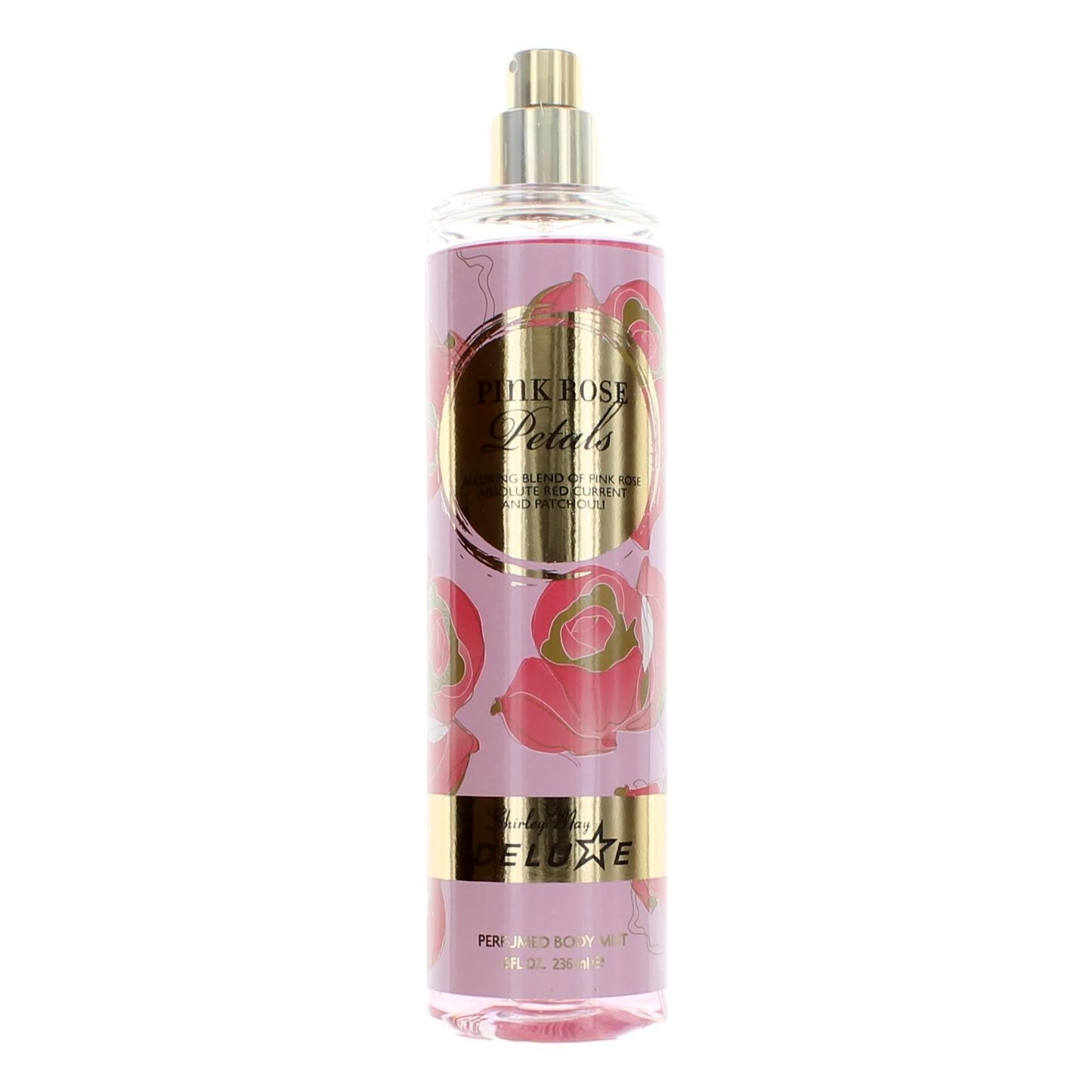 Pink Rose Petals Deluxe, 8 oz Perfumed Body Mist women