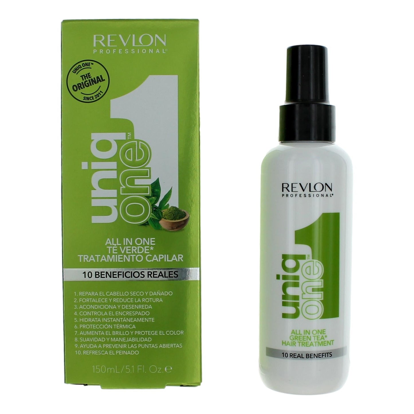 UniqOne All In One Green Tea Hair Treatment, 5.1oz Hair Treatment