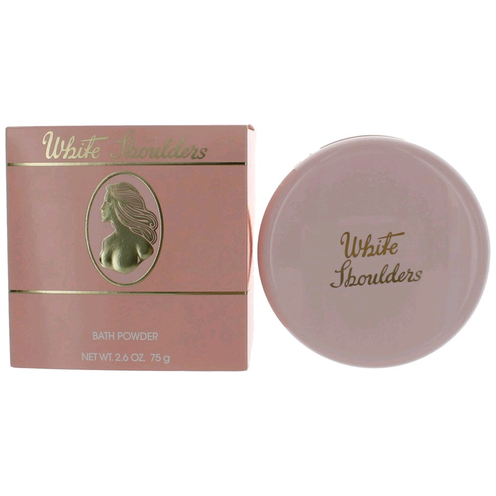 White Shoulders, 2.6 oz Bath Powder for Women
