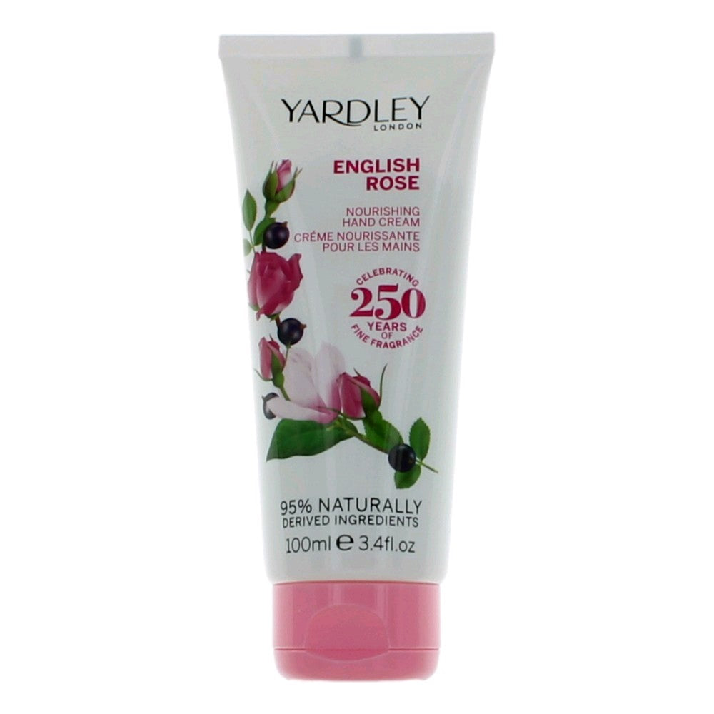 Yardley English Rose, 3.4oz Nourishing Hand Cream women