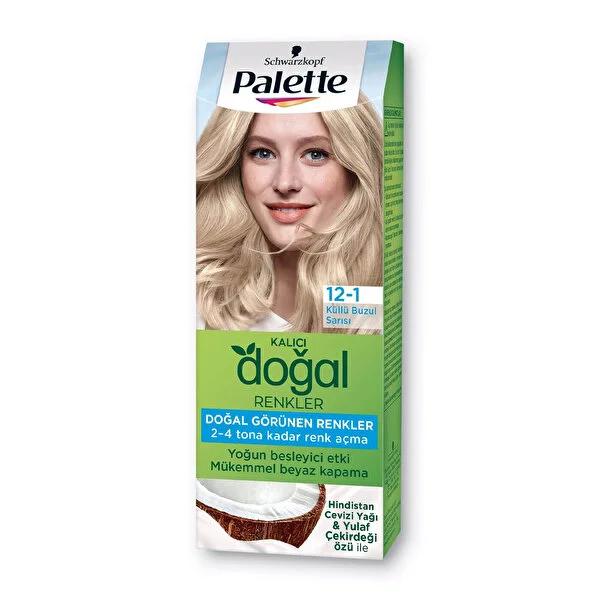 Palette Natural Colors Hair Dye - Argan Oil Enriched, Long-Lasting & Vibrant Shade by Palette