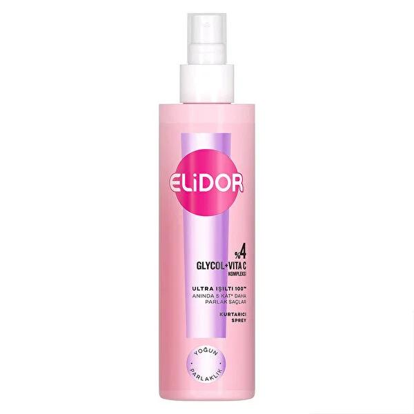 Elidor Hair Care Spray Ultra Shine - Instantly Boosts Shine, Reduces Frizz & Enhances Manageability