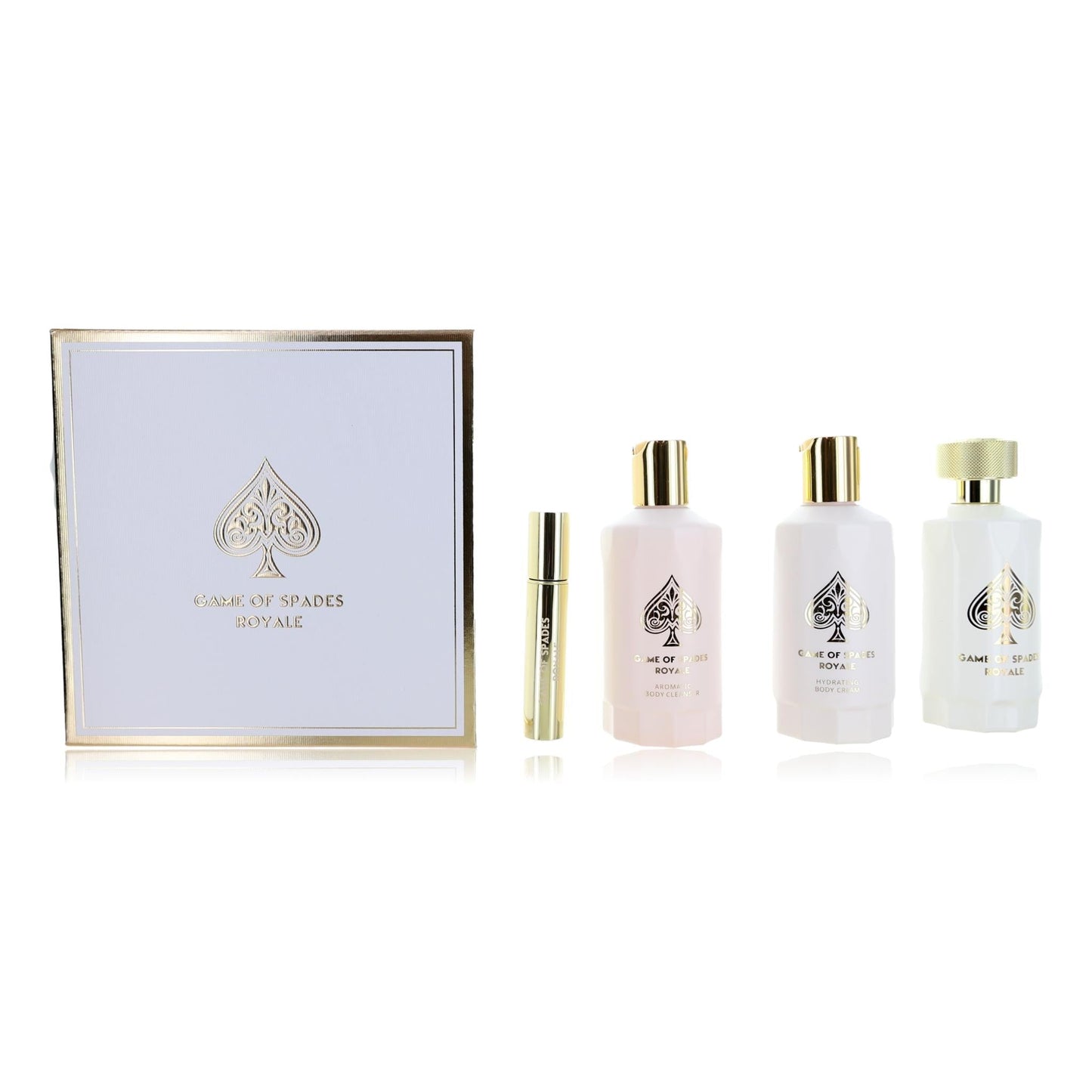 Game of Spades Royale, 4 Piece Gift Set for Unisex