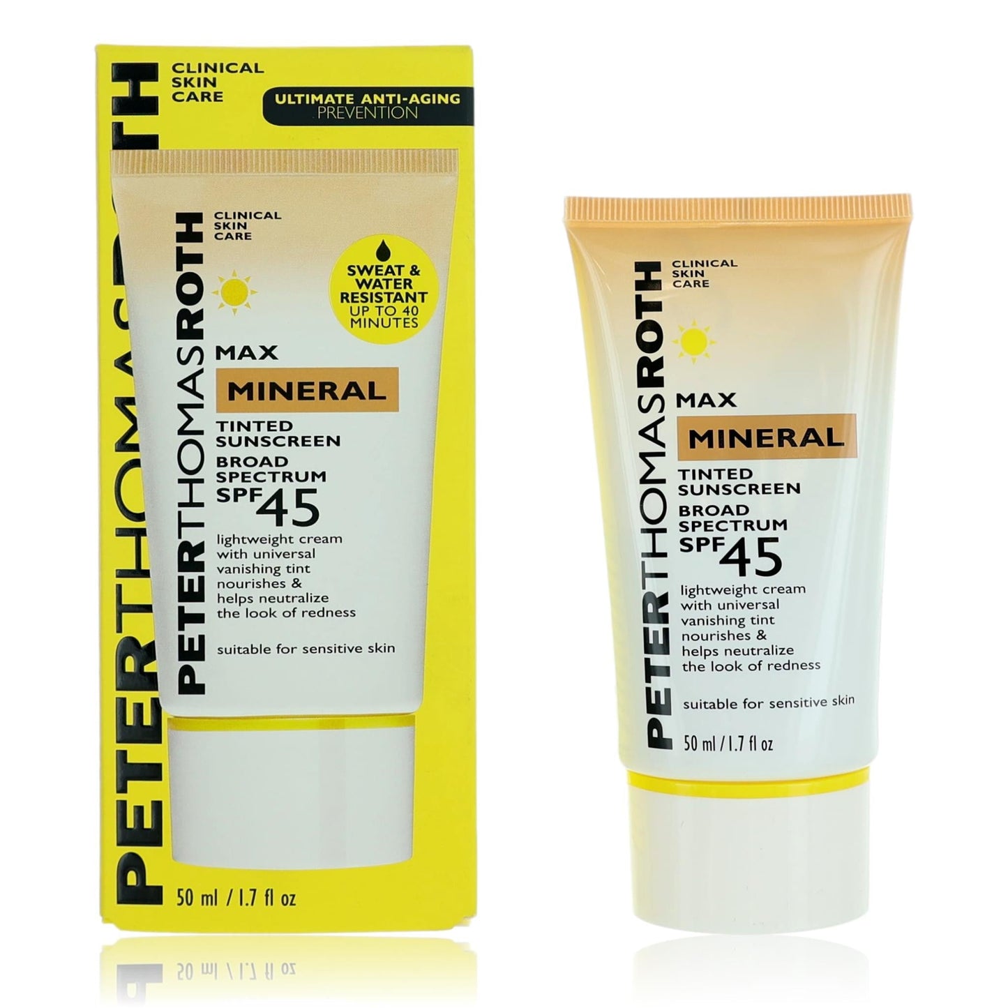 Peter Thomas Roth Max Mineral, 1.7oz Tinted Sunscreen SPF 45