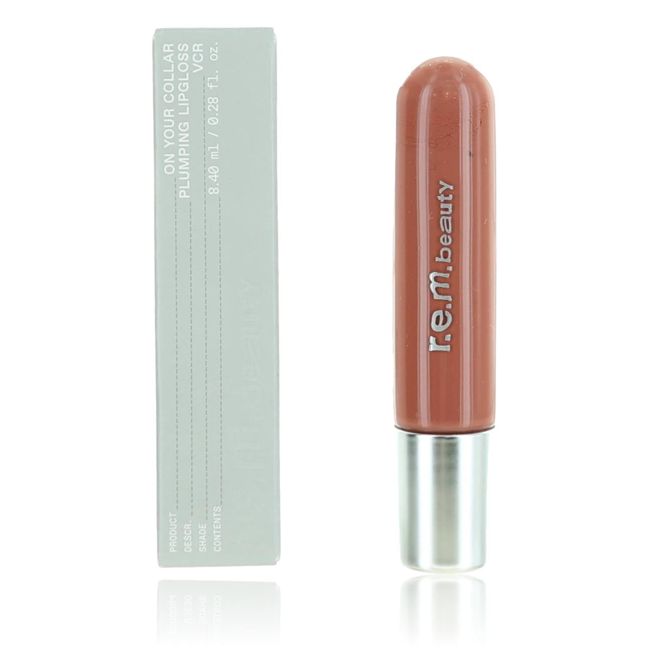 r.e.m. beauty On Your Collar, .28 oz Plumping Lipgloss- VCR