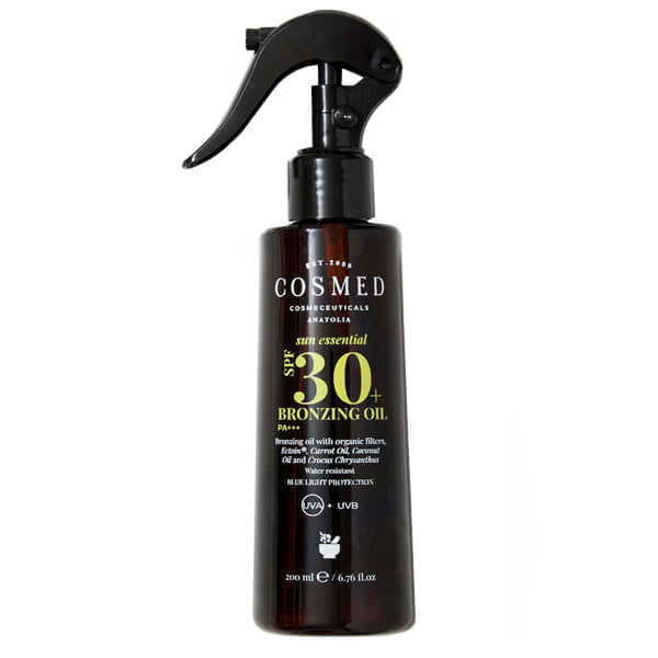 Cosmed Sun Essential SPF30 Bronzing Oil for Glowing Skin 200ml
