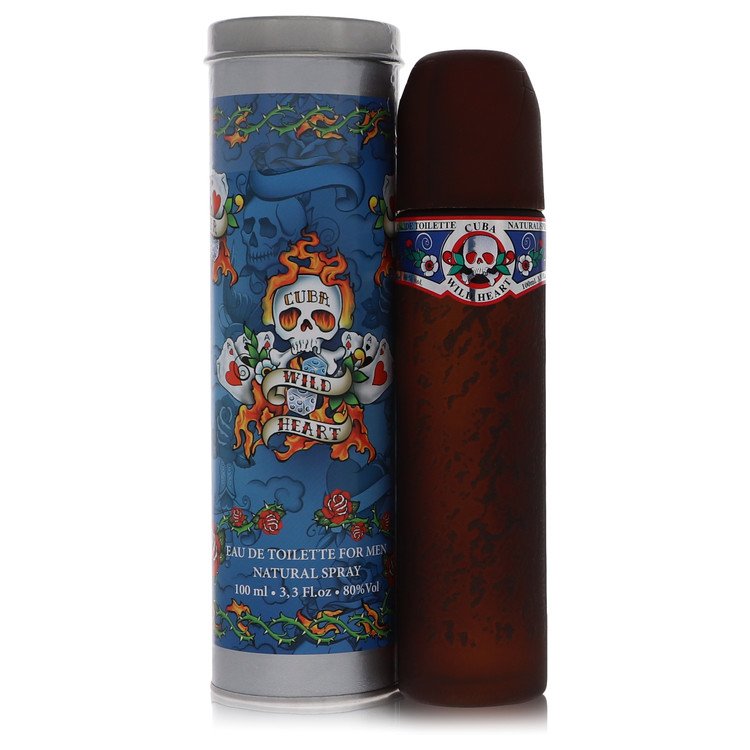 Cuba Wild Heart by Fragluxe Eau De Toilette Spray 1.17 oz for Men
