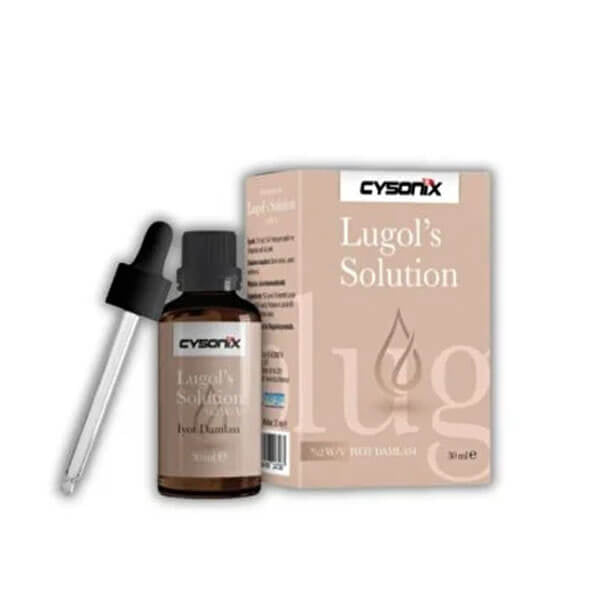Cysonix Lugol's Solution 2% Iodine Dietary Supplement 30 ml