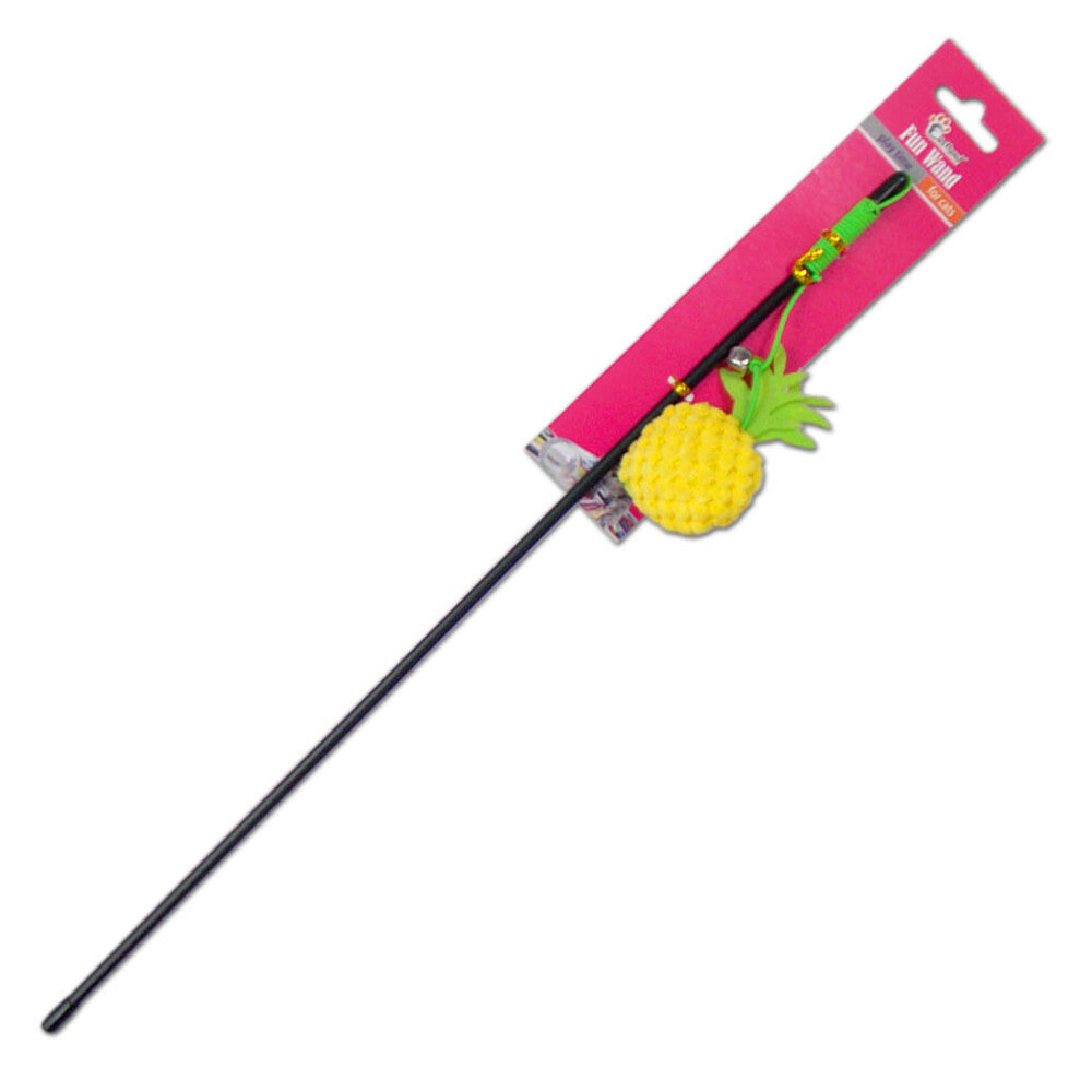 Eastland Pineapple Cat Wand with Catnip & Kraft Paper