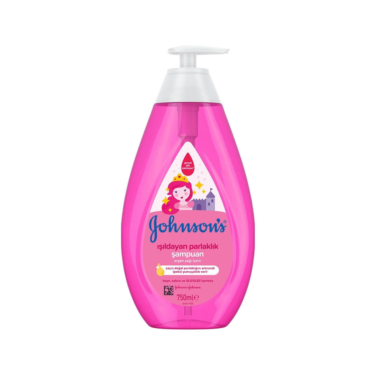 Johnson's Baby Radiant Shine Baby Shampoo - Gentle, 25.36 fl oz Large Capacity for Sensitive Skin