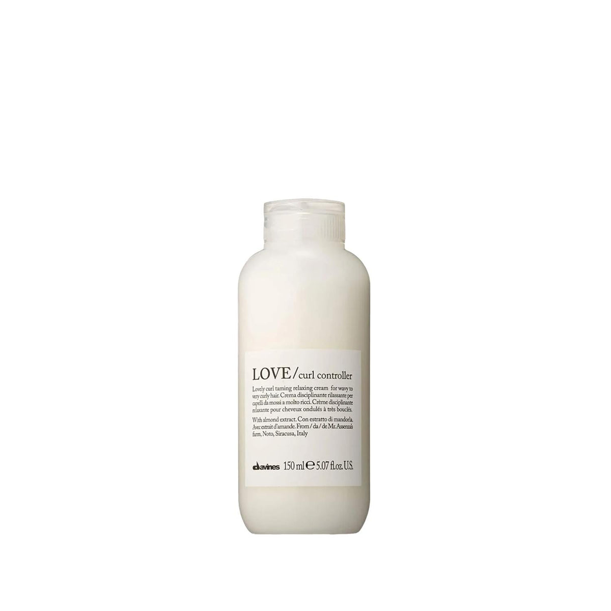 Davines Love Curl Controller Curl Defining Cream Leave-In Hair Product for Curly Hair Care 150ml