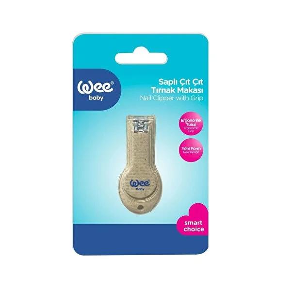 Wee Baby Stainless Steel Baby Nail Clippers - Safe, Ergonomic Design for Newborn Nail Care