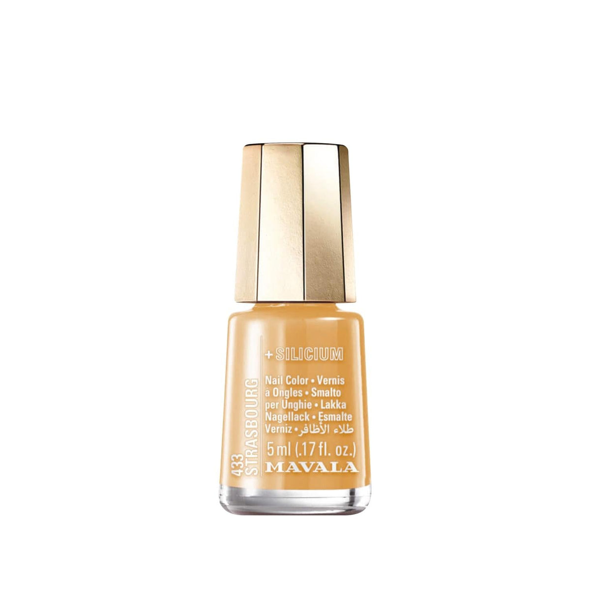 Mavala Tandem Colors Mini Nail Polish 433 Strasbourg - Travel-Friendly, Portable Nail Color