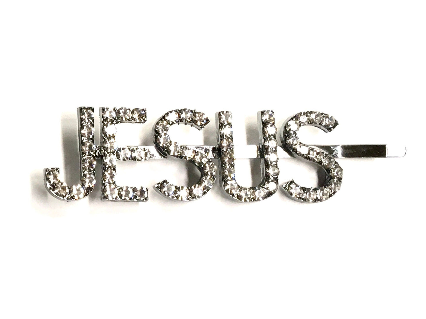 Jesus bobby-pin hair barrette hair clip bling swag design silver hairpin cross jewelry barrette hairstyles hair accessories jewellery