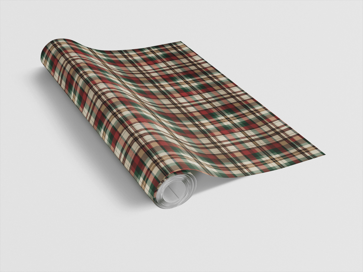 Everpine Checks Wrapping Paper