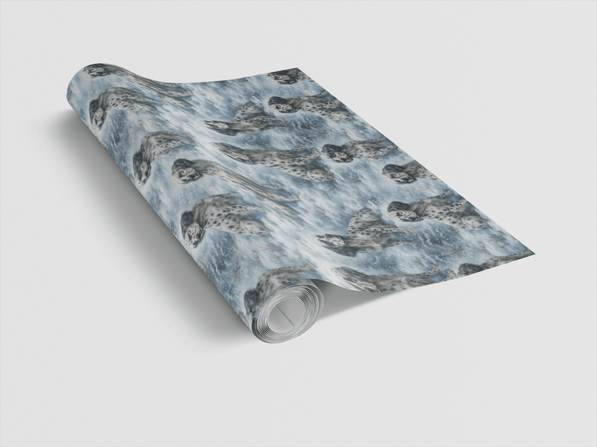 Snowy Spots & Cheer Wrapping Paper
