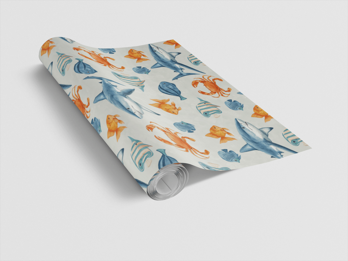 Ocean Whimsy Wrapping Paper