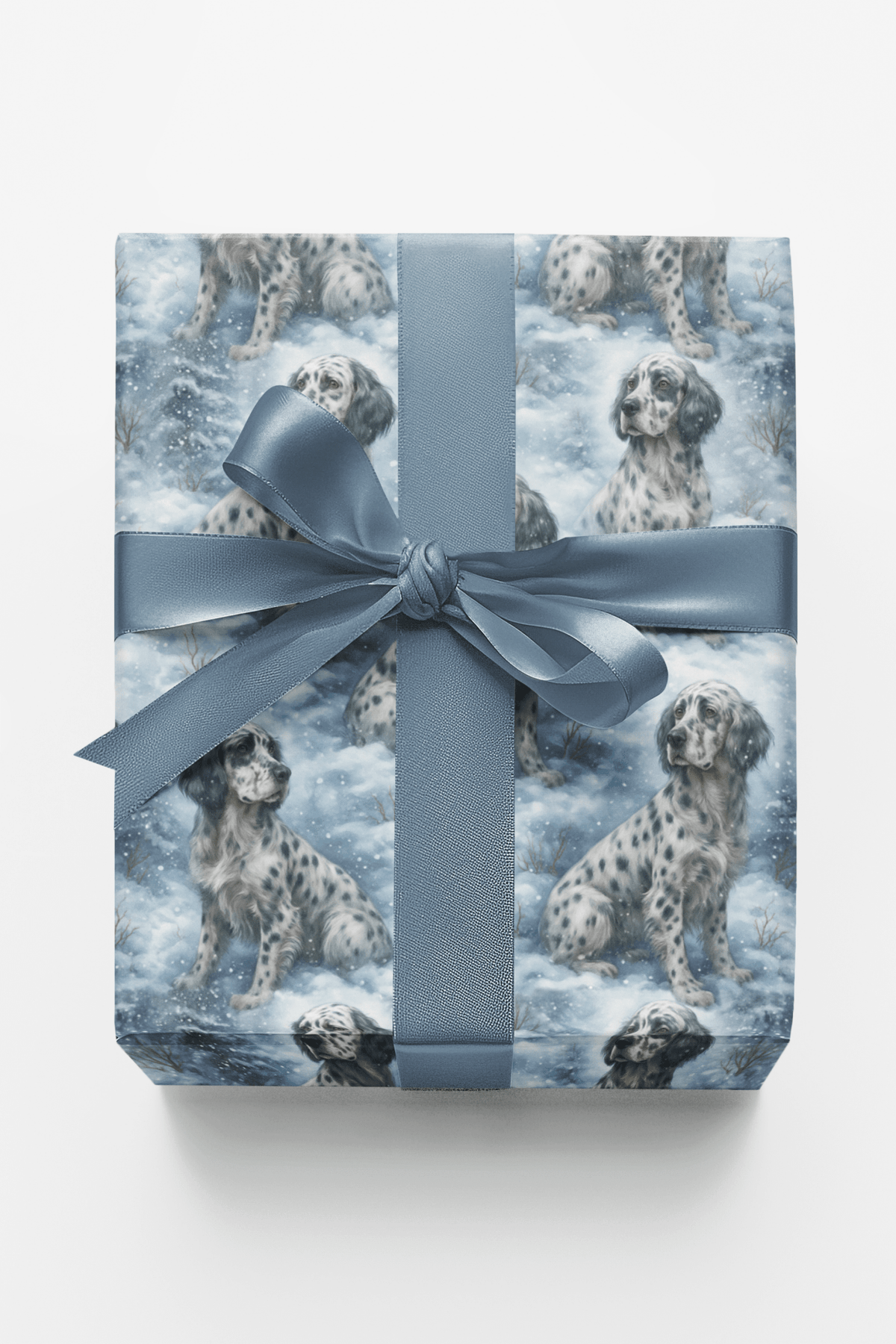 Snowy Spots & Cheer Wrapping Paper