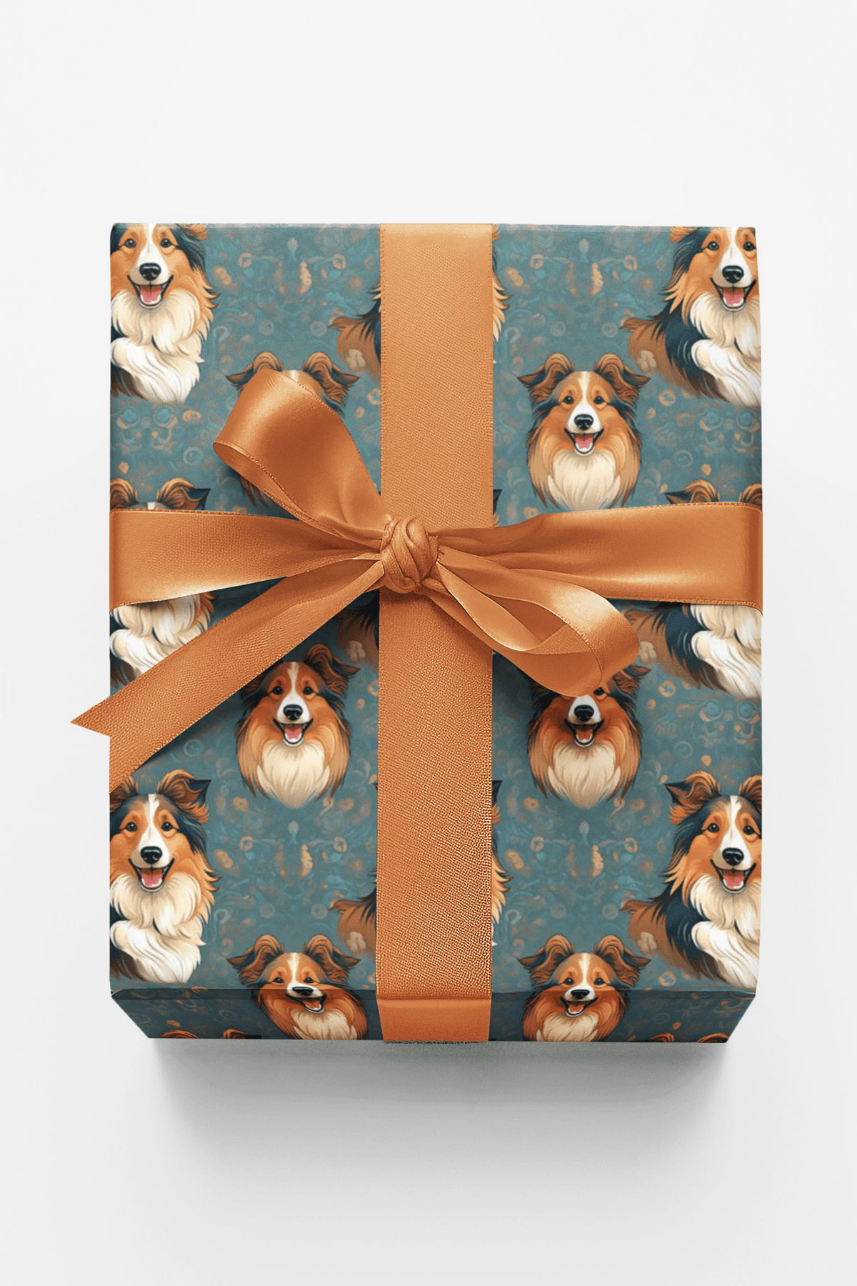 Sheltie Chic Wrapping Paper