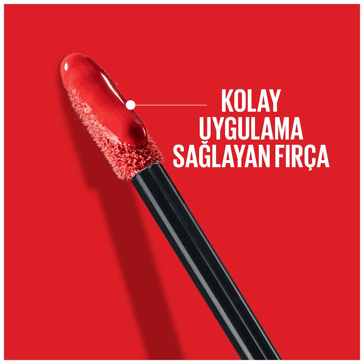 Maybelline New York Super Stay Vinyl Ink Liquid Lipstick - Long-Lasting High Shine Finish, 55 Royal