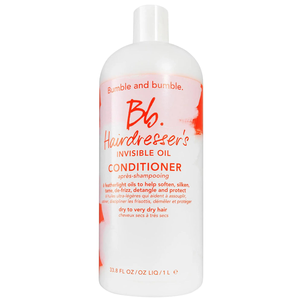 Hairdresser's Invisible Oil Conditioner: Hydrating, Frizz-Reducing & Shine Enhancing - Sulfate & Cruelty-Free