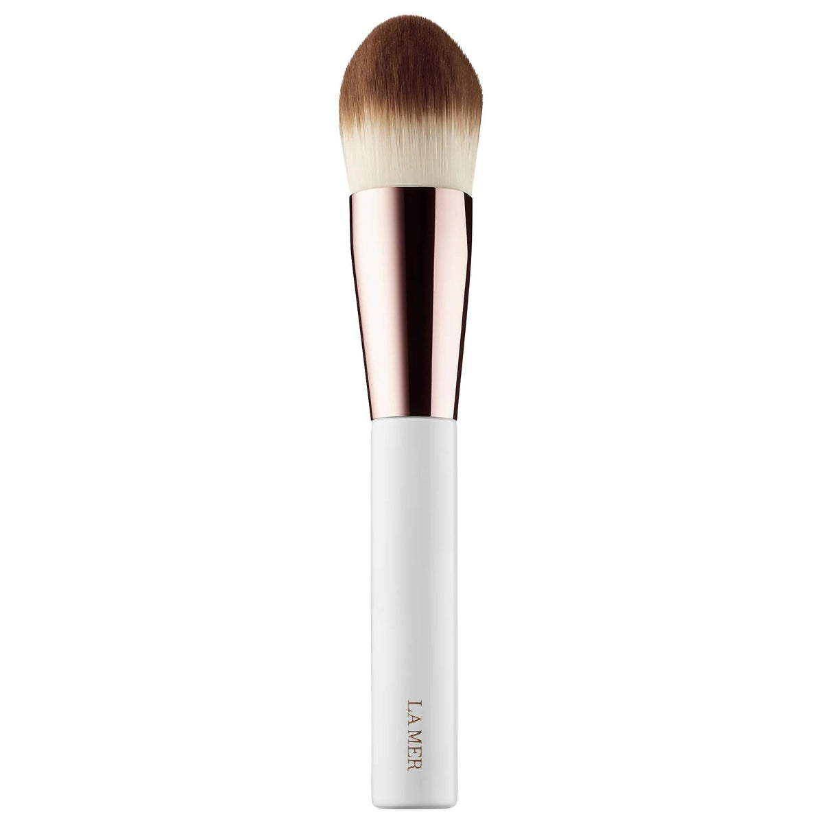 The Foundation Brush - Luxurious Makeup Brush for Flawless Foundation Application - Synthetic Bristles, Contouring Shape