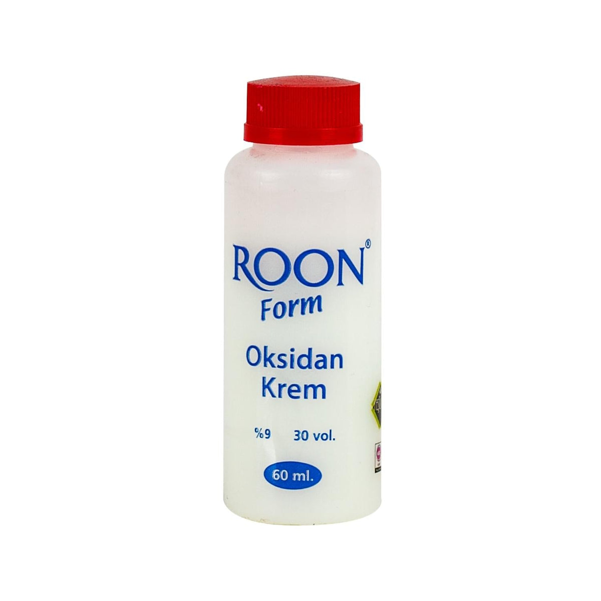 Roon Form Cream Developer 30 Volume 60 ml - Hair Dye Oxidizing Cream for Professional Hair Coloring